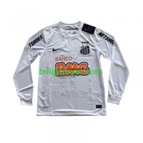 Billige Fotballdrakter Santos FC Neymar JR 11 Retro Hjemmedraktsett 2011-2012 Langermet